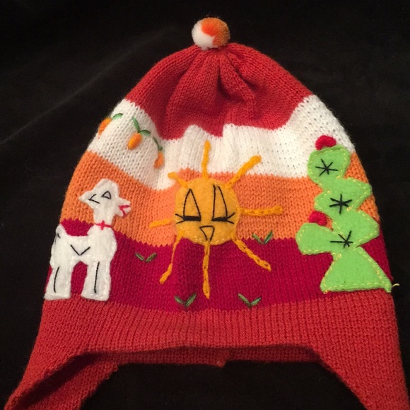 Kids Peruvian beanie - Picture 4 of 4